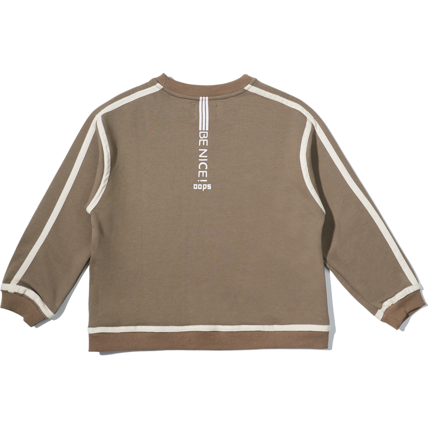 Cool Kid Fleece Sweatshirt Brown